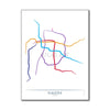 Japan - Nagoya Subway Route Map
