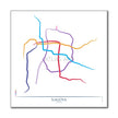 Japan - Nagoya Subway Route Map