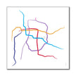 Japan - Nagoya Subway Route Map