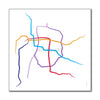 Japan - Nagoya Subway Route Map