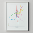Japan - Osaka Metro Route Map