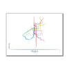 Japan - Osaka Metro Route Map