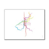 Japan - Osaka Metro Route Map