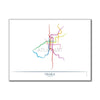 Japan - Osaka Metro Route Map