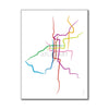 Japan - Osaka Metro Route Map