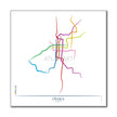 Japan - Osaka Metro Route Map