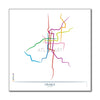 Japan - Osaka Metro Route Map