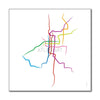 Japan - Osaka Metro Route Map