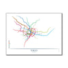Japan - Tokyo Metro Route Map