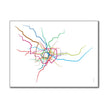 Japan - Tokyo Metro Route Map