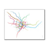 Japan - Tokyo Metro Route Map