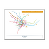 Japan - Tokyo Metro Route Map
