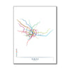 Japan - Tokyo Metro Route Map