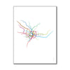 Japan - Tokyo Metro Route Map