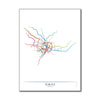 Japan - Tokyo Metro Route Map
