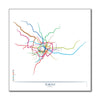 Japan - Tokyo Metro Route Map