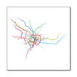 Japan - Tokyo Metro Route Map