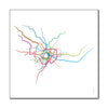 Japan - Tokyo Metro Route Map