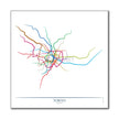Japan - Tokyo Metro Route Map