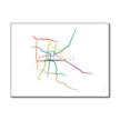 Mexico - Mexico City Metro Route Map