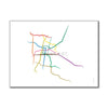 Mexico - Mexico City Metro Route Map