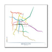 Mexico - Mexico City Metro Route Map