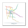 Mexico - Mexico City Metro Route Map