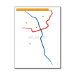 Poland - Warsaw Metro Route Map