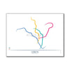 Portugal - Lisbon Metro Route Map