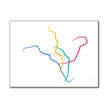 Portugal - Lisbon Metro Route Map