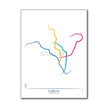 Portugal - Lisbon Metro Route Map