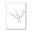 Portugal - Lisbon Metro Route Map