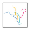 Portugal - Lisbon Metro Route Map
