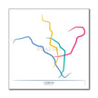 Portugal - Lisbon Metro Route Map