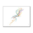 Spain - Barcelona Metro Route Map
