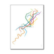 Spain - Barcelona Metro Route Map