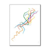 Spain - Barcelona Metro Route Map
