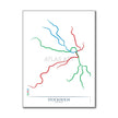 Sweden - Stockholm Metro Route Map