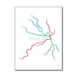 Sweden - Stockholm Metro Route Map