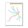 Sweden - Stockholm Metro Route Map