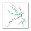 Sweden - Stockholm Metro Route Map