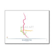 Taiwan - Kaohsiung Mass Rapid Transit Route Map