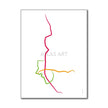 Taiwan - Kaohsiung Mass Rapid Transit Route Map