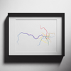 Taiwan - Taipei Metro Route Map