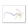 Taiwan - Taipei Metro Route Map