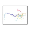 Taiwan - Taipei Metro Route Map
