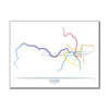 Taiwan - Taipei Metro Route Map