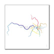 Taiwan - Taipei Metro Route Map
