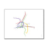 Thailand - Bangkok BTS MRT Route Map