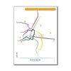 Thailand - Bangkok BTS MRT Route Map